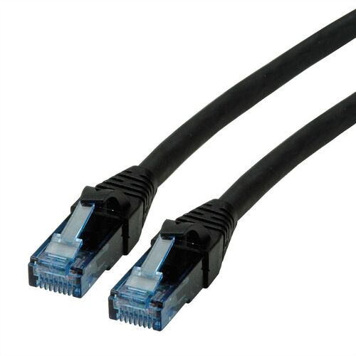 LATIGUILLO RJ45 3 M CAT.6A UTP LSHZ COMPONENT LEVEL, NEGRO ROLINE