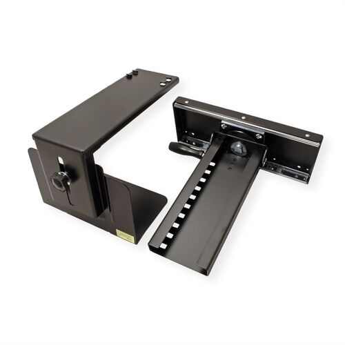 Comprar Soporte cpu para instalacion bajo mesa giratorio 360º equip acero  color negro max. 10kgs 650892 