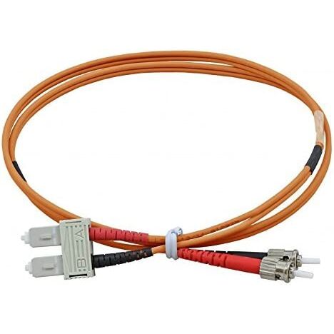 CABLE FIBRA OPTICA 7 M. 62.5- 125 Micras, ST-SC