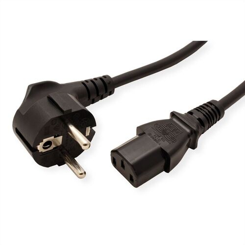 CABLE ALIMENTACION 3 M. SCHUKO -IEC320 C13, 10A NEGRO VALUE