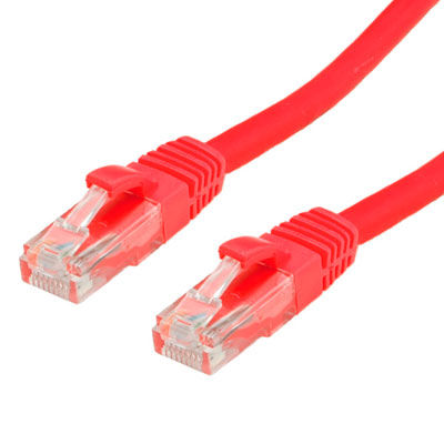 LATIGUILLO RJ45 2 M. CAT.6 UTP AWG 24 CCA LIBRE DE HALOGENO ROJO VALUE