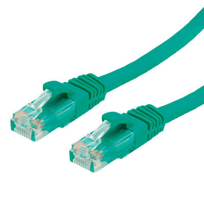 LATIGUILLO RJ45 2 M. CAT.6 UTP AWG 24 CCA LIBRE DE HALOGENO VERDE VALUE