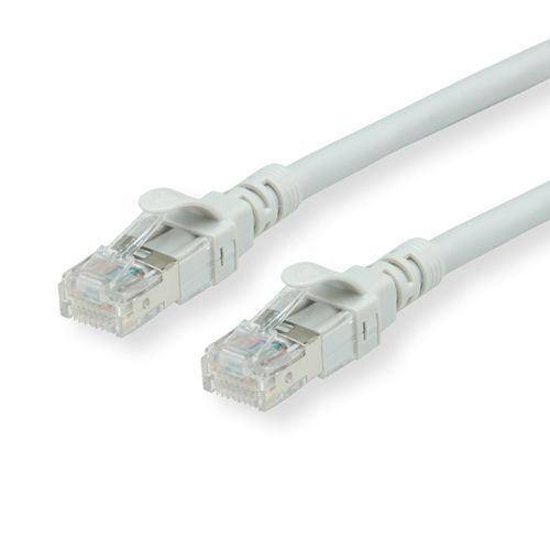 LATIGUILLO RJ45 1 M CAT.6 UTP AWG24 COBRE  LSOH COMPONENT LEVEL, GRIS ROLINE